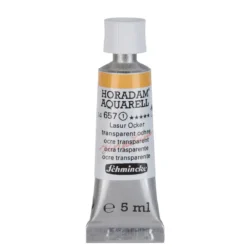 Schmincke Horadam akvarellfärg 5 ml – Transparent ochre 657