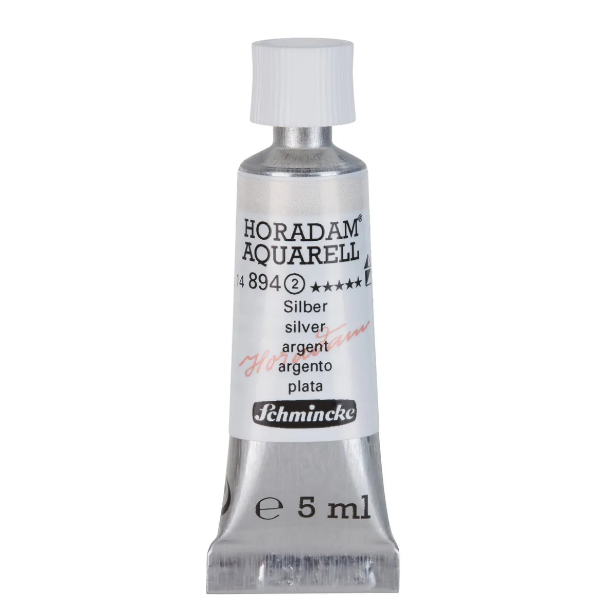Schmincke Horadam akvarellfärg 5 ml – Silver 894