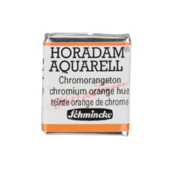 Schmincke Horadam akvarellfärg ½ kopp – Chromium orange hue 214