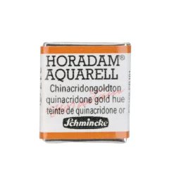 Schmincke Horadam akvarellfärg ½ kopp – Quinacridone gold hue 217