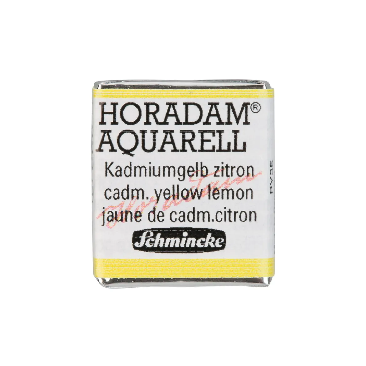 Schmincke Horadam akvarellfärg ½ kopp – Cadmium yellow lemon 223