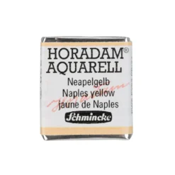Schmincke Horadam akvarellfärg ½ kopp – Naples yellow 229
