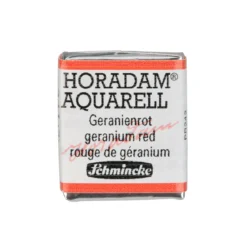 Schmincke Horadam akvarellfärg ½ kopp – Geranium red 341