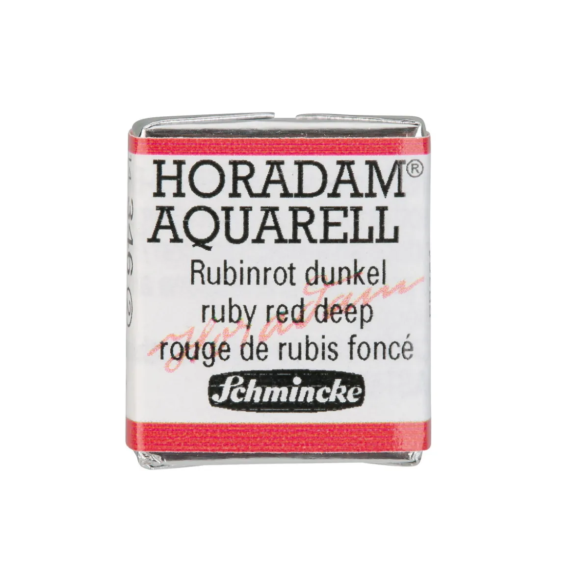 Schmincke Horadam akvarellfärg ½ kopp – Ruby red deep 346