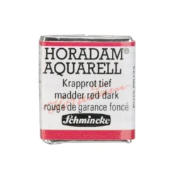 Schmincke Horadam akvarellfärg ½ kopp – Madder red dark 354