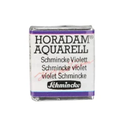 Schmincke Horadam akvarellfärg ½ kopp – Schmincke violet 476