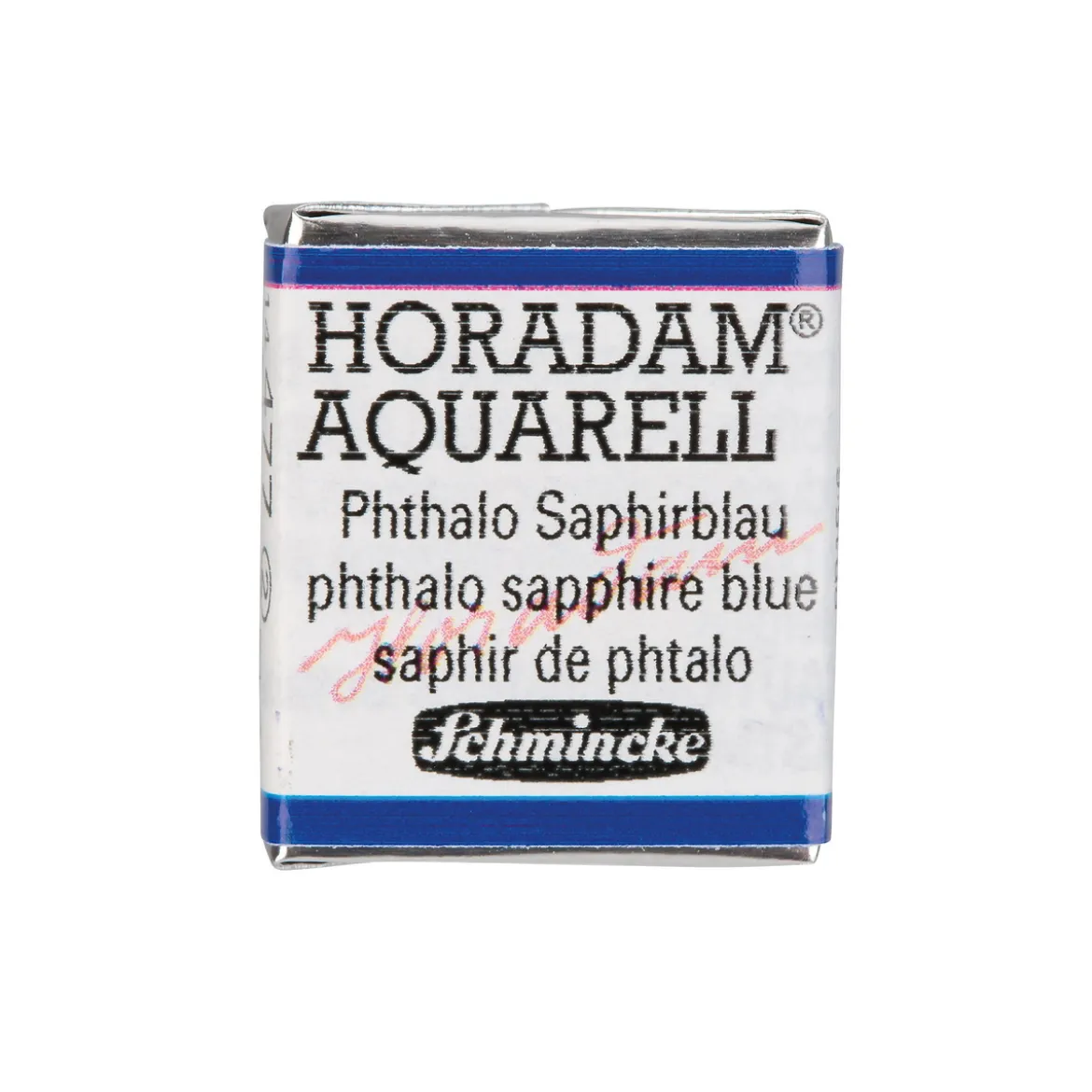 Schmincke Horadam akvarellfärg ½ kopp – Helio cerulean 479