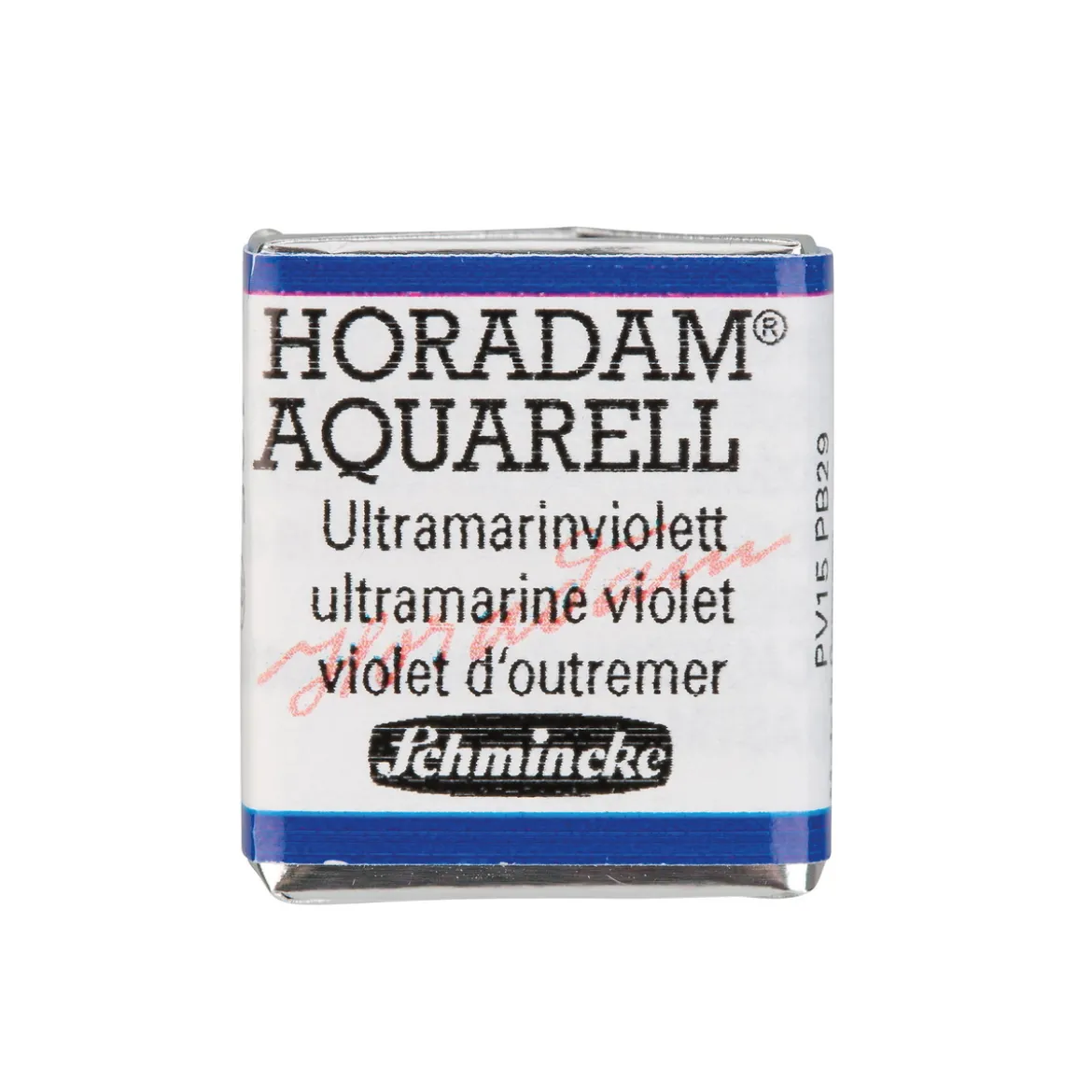Schmincke Horadam akvarellfärg ½ kopp – Ultramarine violet 495