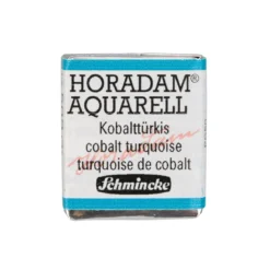 Schmincke Horadam akvarellfärg ½ kopp – Cobalt green turquoise 510