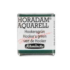 Schmincke Horadam akvarellfärg ½ kopp – Hooker´s green 521