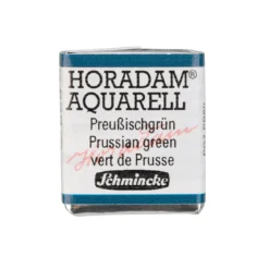 Schmincke Horadam akvarellfärg ½ kopp – Prussian green 528