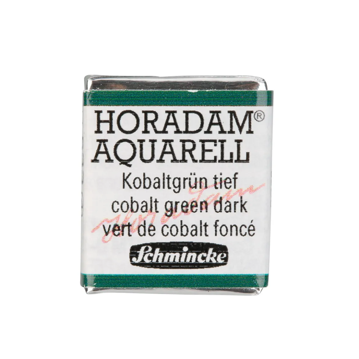 Schmincke Horadam akvarellfärg ½ kopp – Permanent green olive 534