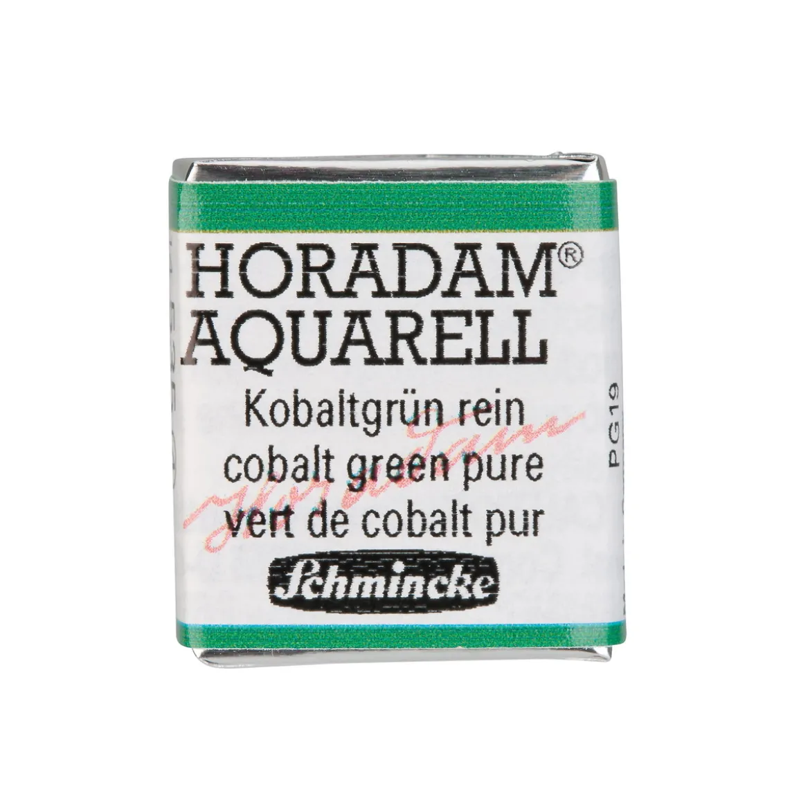 Schmincke Horadam akvarellfärg ½ kopp – Cobalt green pure 535