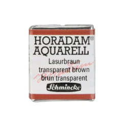 Schmincke Horadam akvarellfärg ½ kopp – Transparent brown 648
