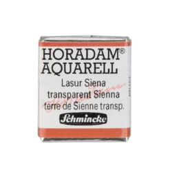 Schmincke Horadam akvarellfärg ½ kopp – Transparent sienna 653