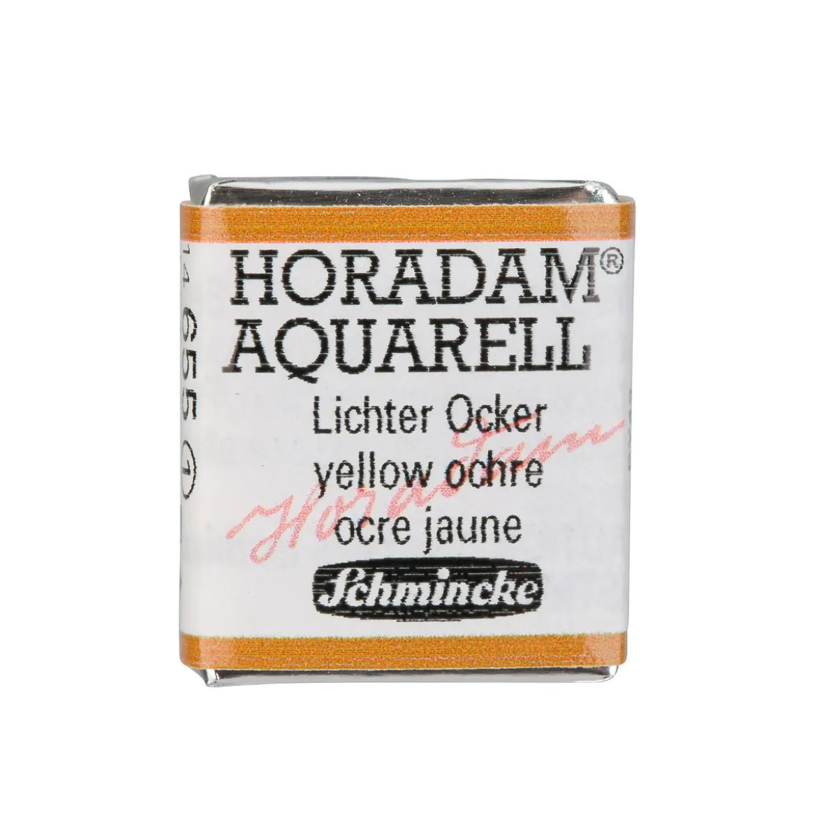 Schmincke Horadam akvarellfärg ½ kopp – Yellow ochre 655