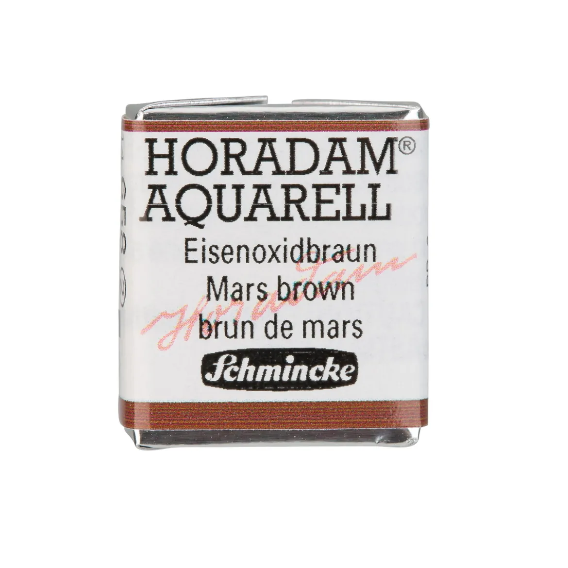 Schmincke Horadam akvarellfärg ½ kopp – Mars brown 658