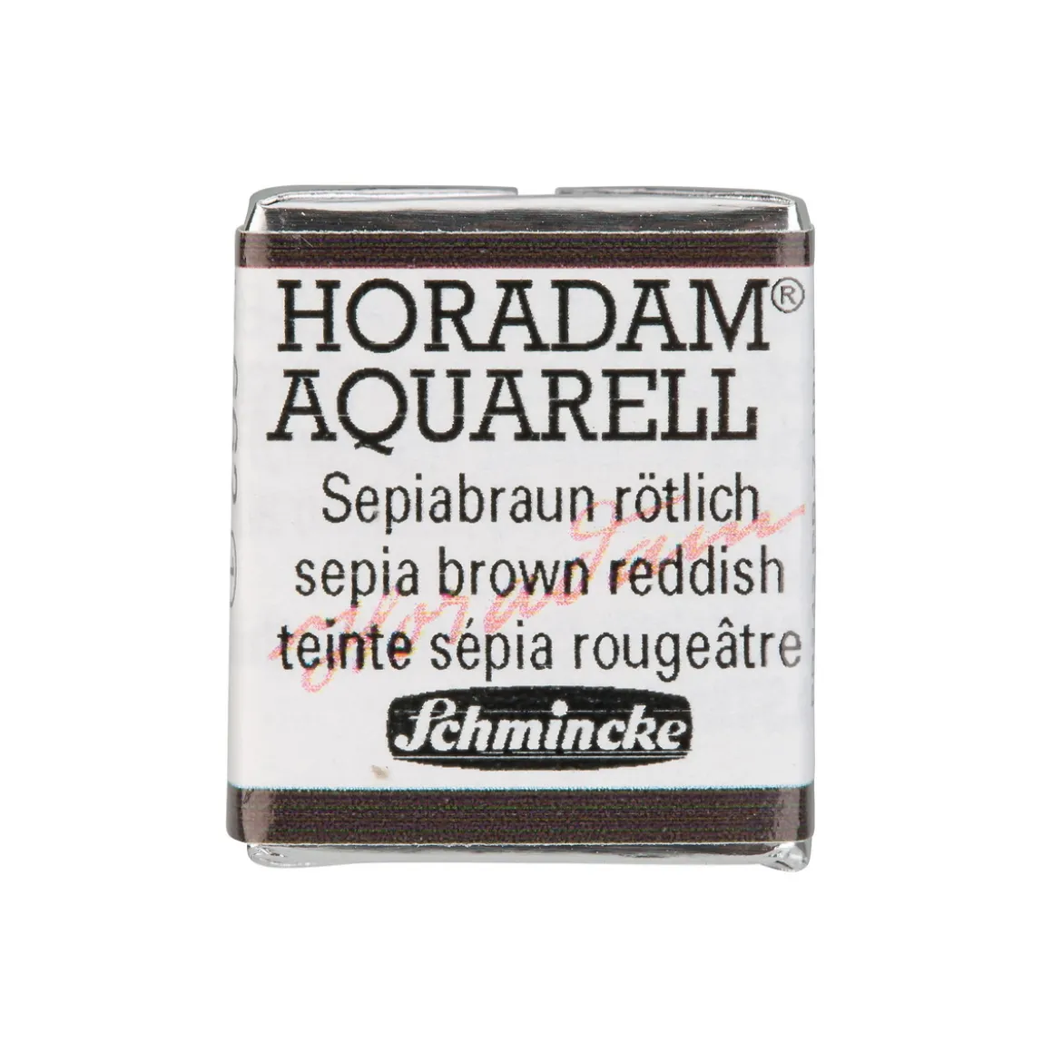 Schmincke Horadam akvarellfärg ½ kopp – Sepia brown reddish 662