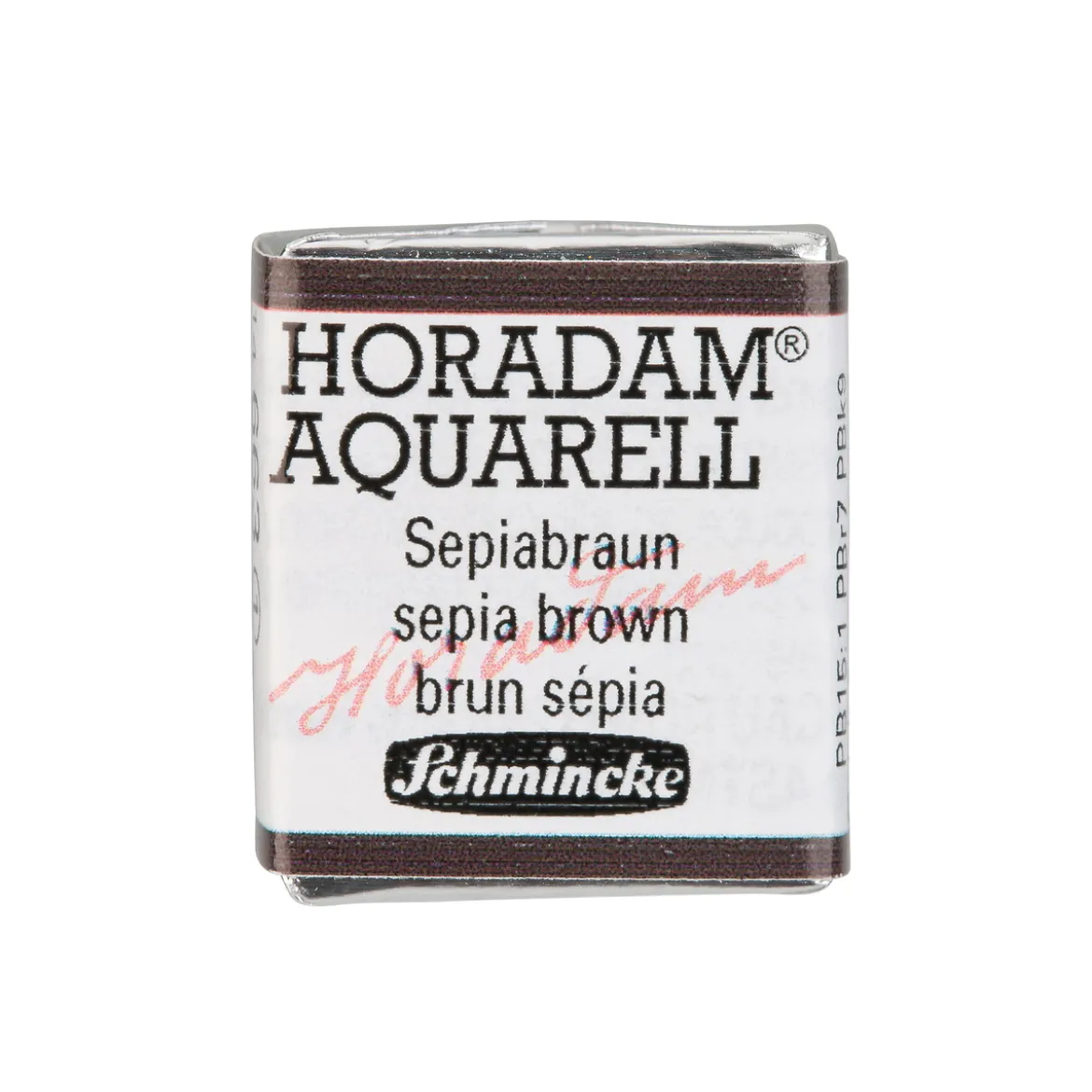 Schmincke Horadam akvarellfärg ½ kopp – Sepia brown 663
