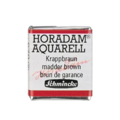 Schmincke Horadam akvarellfärg ½ kopp – Madder brown 670
