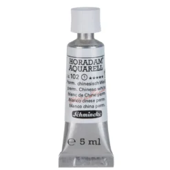 Schmincke Horadam akvarellfärg 5 ml – Permanent chinese white 102