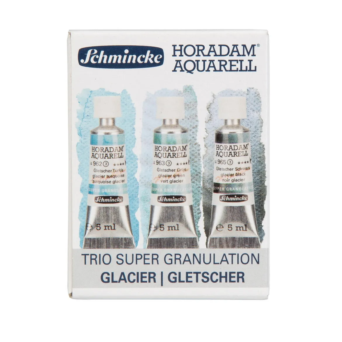 Schmincke Horadam Supergranulation akvarellfärg – 3×5 ml Forest Colours