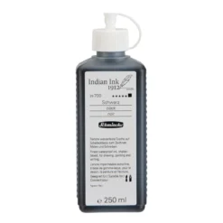 Schmincke Indian Ink 1912, svart tusch / bläck 250 ml