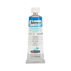 Schmincke Norma Blue vattenlöslig oljefärg 35 ml Azure blue 21422