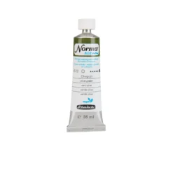 Schmincke Norma Blue vattenlöslig oljefärg 35 ml Olive green 21512