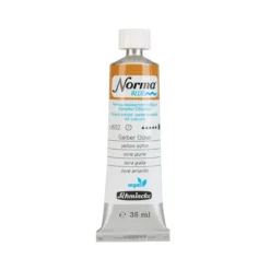 Schmincke Norma Blue vattenlöslig oljefärg 35 ml Yellow ochre 21602