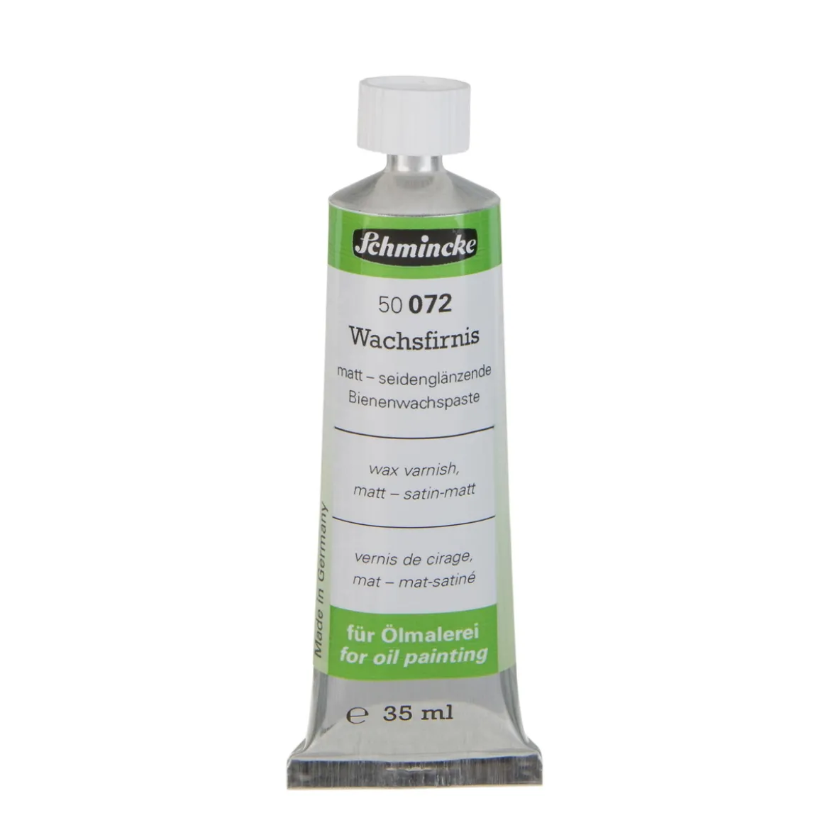 Schmincke Wax Varnish Matt Satin, skyddslack / slutlack för oljefärg, 35 ml