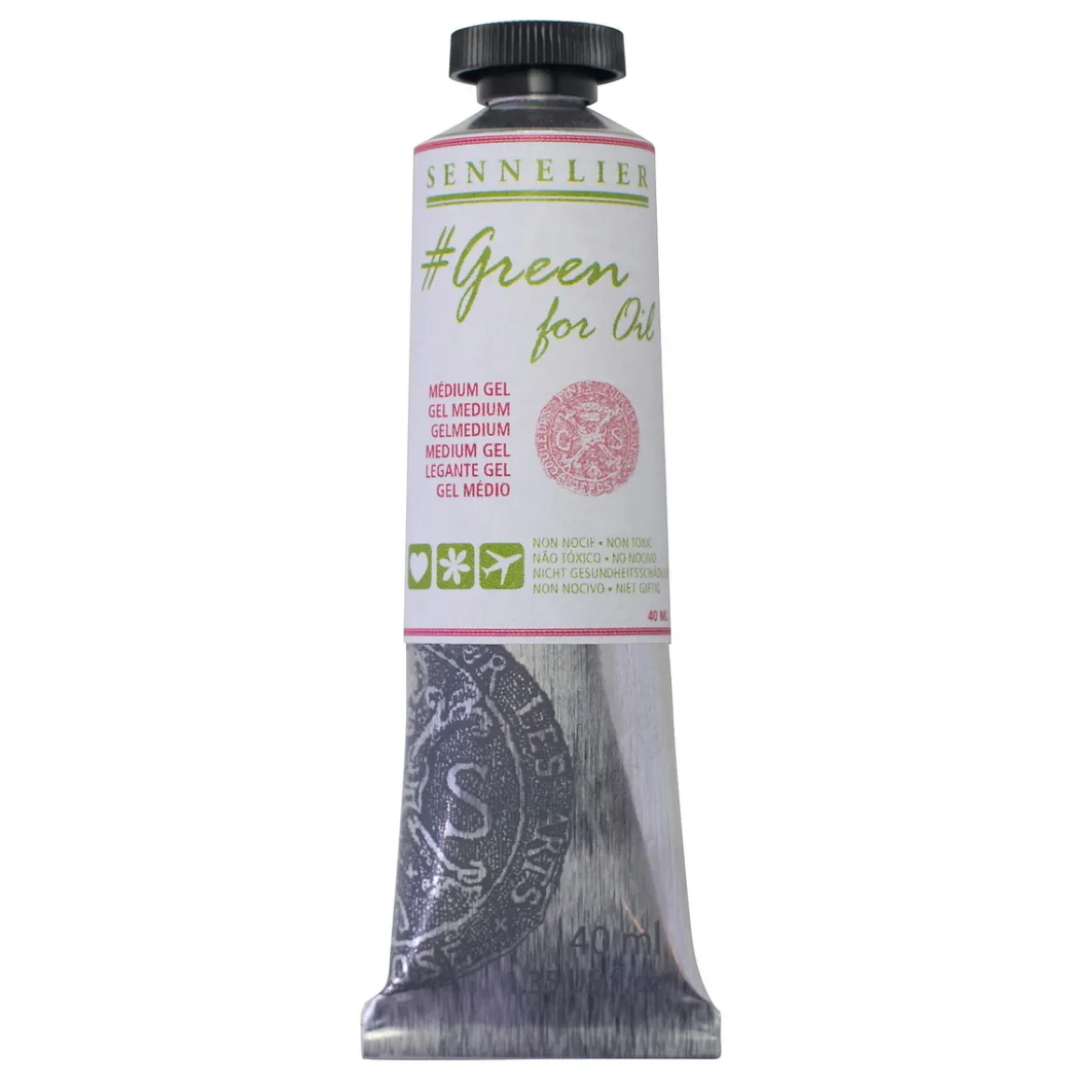Sennelier Green for Oil Gel medium för oljefärg, 40 ml