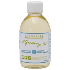Sennelier Green for Oil Thinner, förtunningsmedel för oljefärg, 250 ml