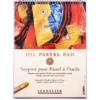 Sennelier Oil Pastel Pad spiralbundet pastellblock – 24×32 cm, 12 ark, 340 g/m²