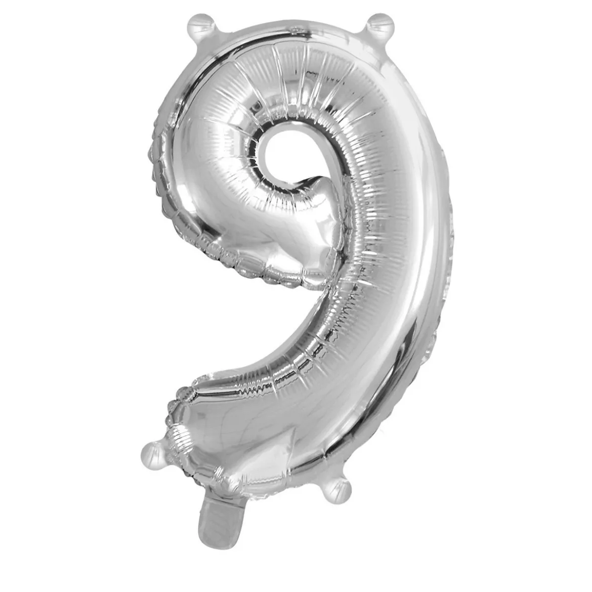 Sifferballong 9 silver 32 cm