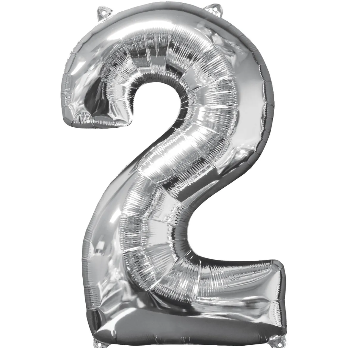 Sifferballong 2 Silver 66 cm
