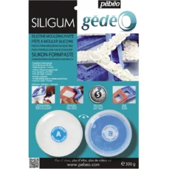 Silikon formpasta vit/blå 300g