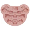 Silikonform 11 stora & små nallar, gjutform för livsmedel, betong, resin m.m. 16,2×12,3×1,5 cm