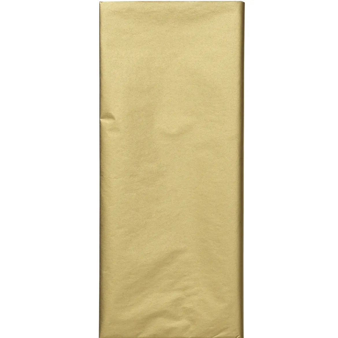 Silkespapper 5 ark à 70×50 cm, guldiga ark. 17 g/m²