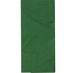 Silkespapper 25 ark à 70×50 cm, mörkgröna ark. 14 g/m²