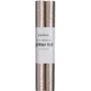 Självhäftande glitterpapper champagne, 2 rullar à 25×100 cm