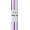 Självhäftande glitterpapper rosa, 2 rullar à 25×100 cm