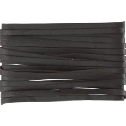 Skinnsnöre 3 mm 3 m brun