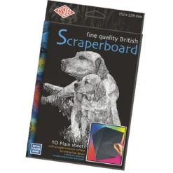 Skrapkartong Set/10p 229x152mm
