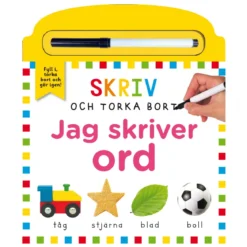 Skriv och torka bort: Jag skriver ord