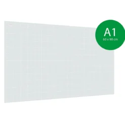 Skärmatta Altera PRO Line CMP-T A1, transparent med rutmönster, 60×90 cm
