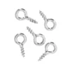 Skruvöglor 8 mm silver 50 st.
