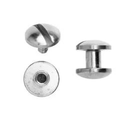 Skruvnitar 10x5 mm silver 5p