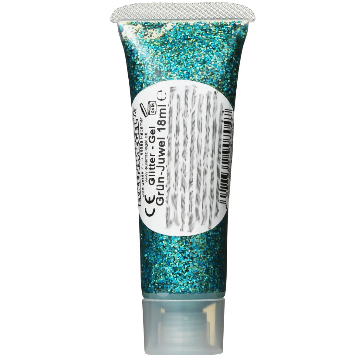 Smink glittergel grön
