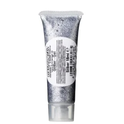 Smink glittergel silver